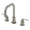 Kingston Brass FSC8938SVL Widespread Bathroom Faucet with Brass Pop-Up, Brushed Nickel FSC8938SVL - alternate 1